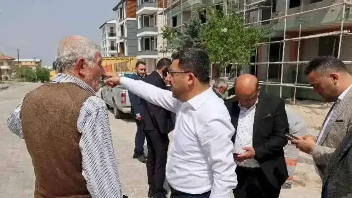 Nevşehir'de bozuk yollar onarılıyor