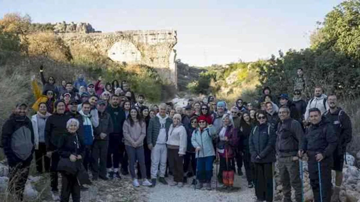 Mersin'de Tarihi Kilikya Yolu’nda doğa ve tarih yolculuğu
