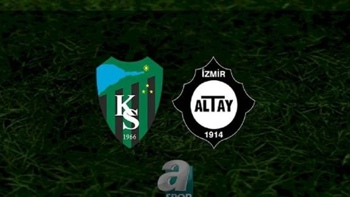 Kocaelispor - Altay maçı ne zaman? Saat kaçta? Hangi kanalda? | Trendyol 1. Lig