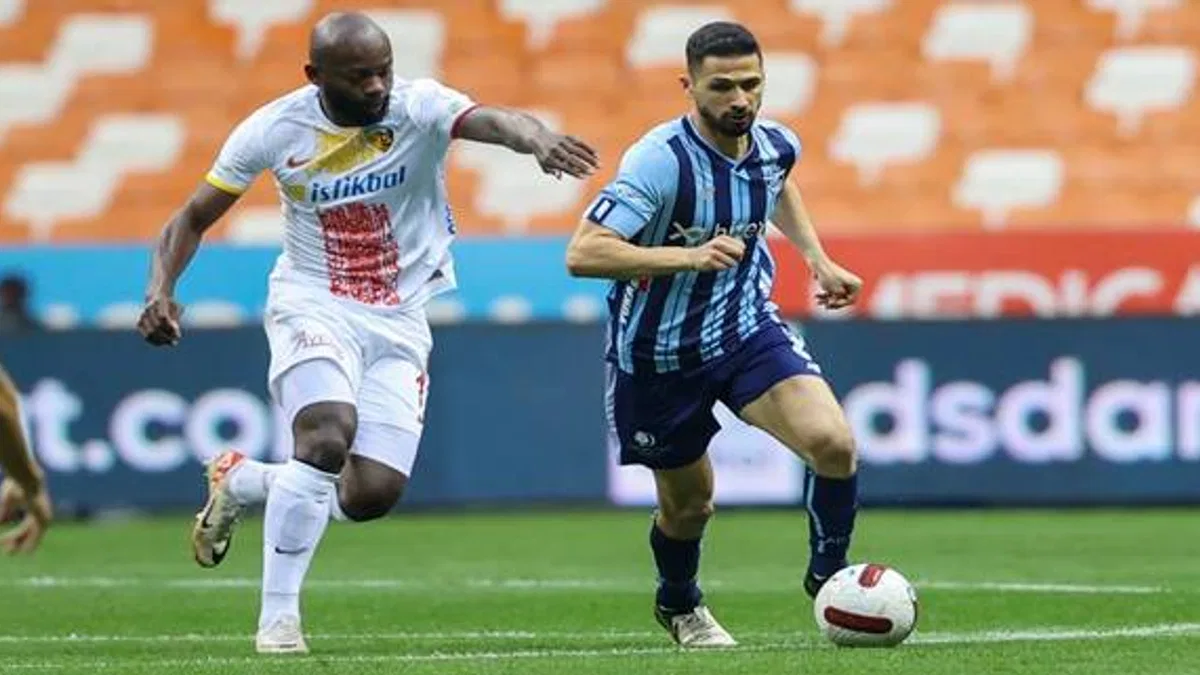 Yukatel Adana Demirspor 0-0 Mondihome Kayserispor (Maç Sonucu) Adana'da gol sesi çıkmadı!