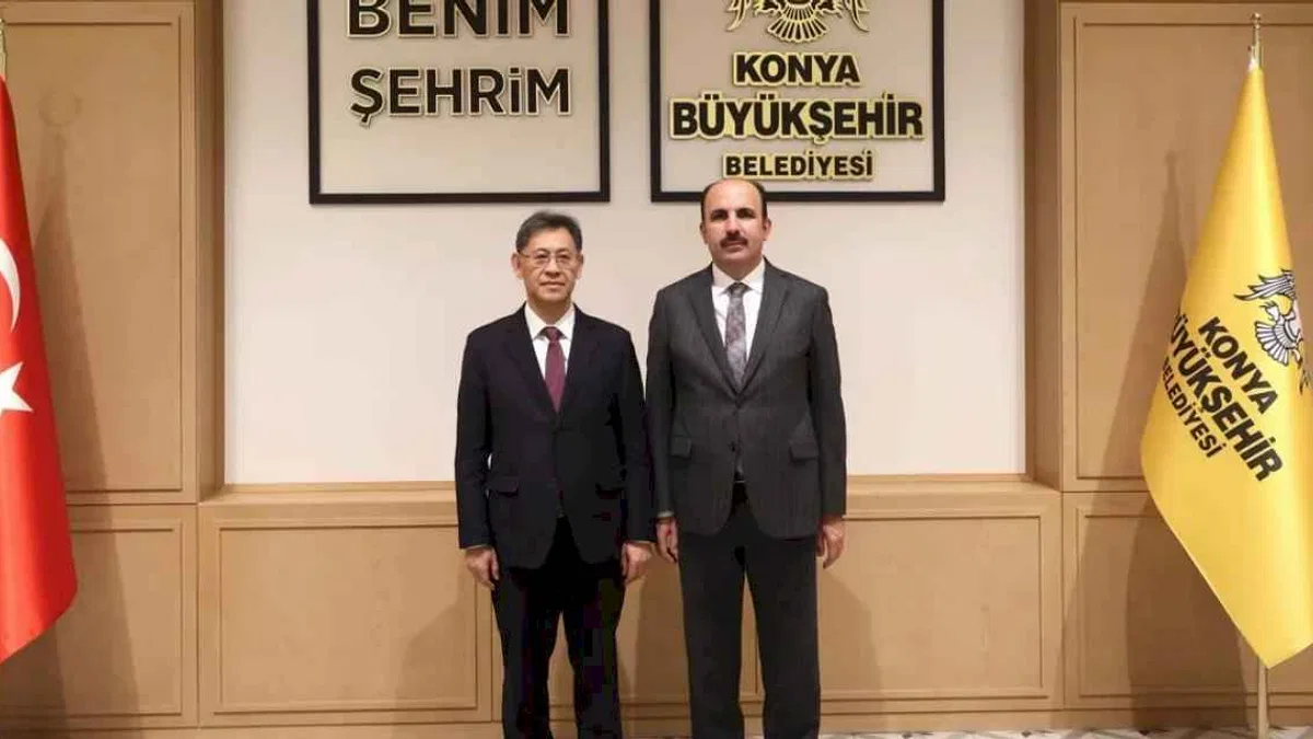 Şiyan Belediye Başkanı Niuping’ten Konya’ya ziyaret