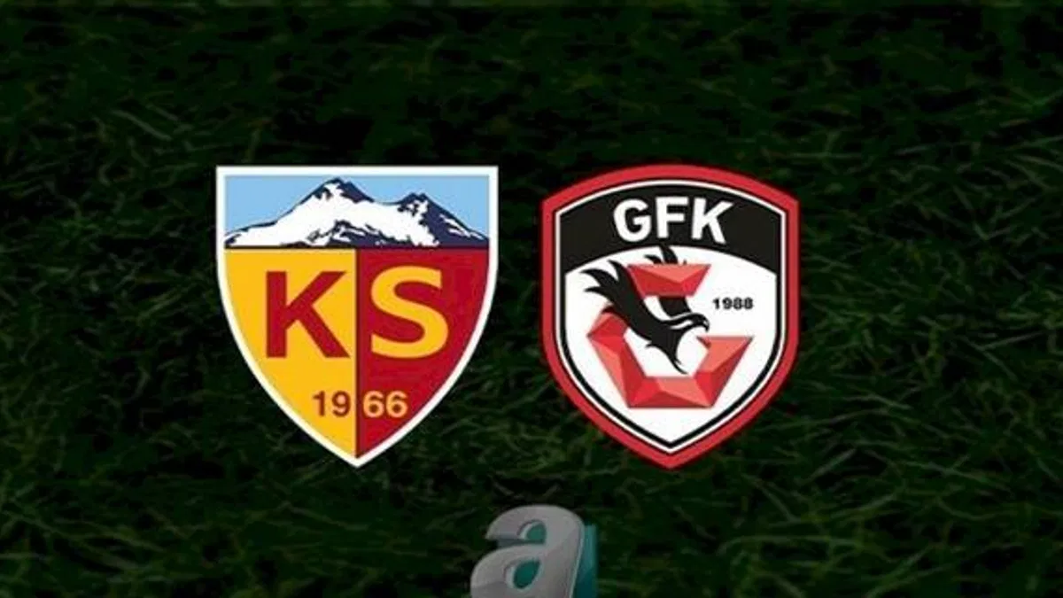 Kayserispor Gaziantep FK maçı CANLI İZLE (Kayserispor-Gaziantep FK canlı anlatım)