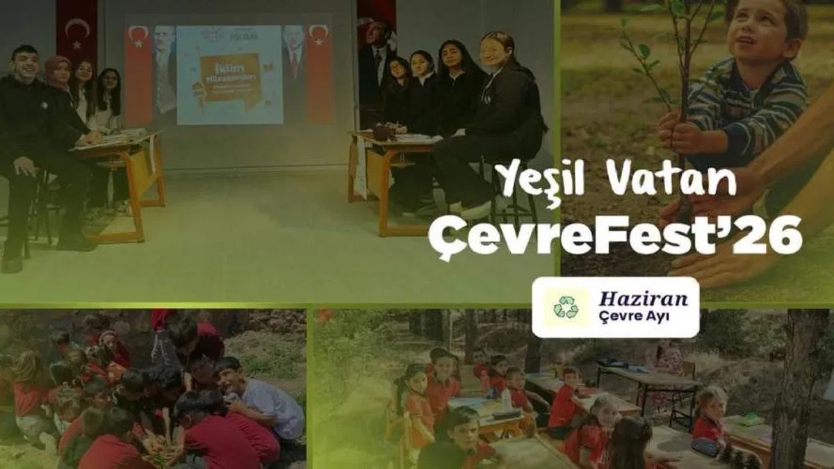 Okullarda Haziran teması 'Çevre'