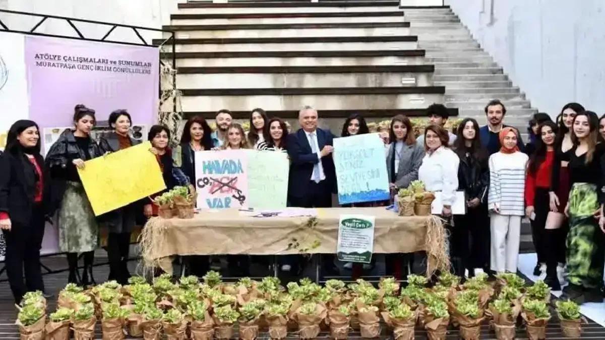 Antalya Muratpaşa, küresel genç iklim ağına katıldı