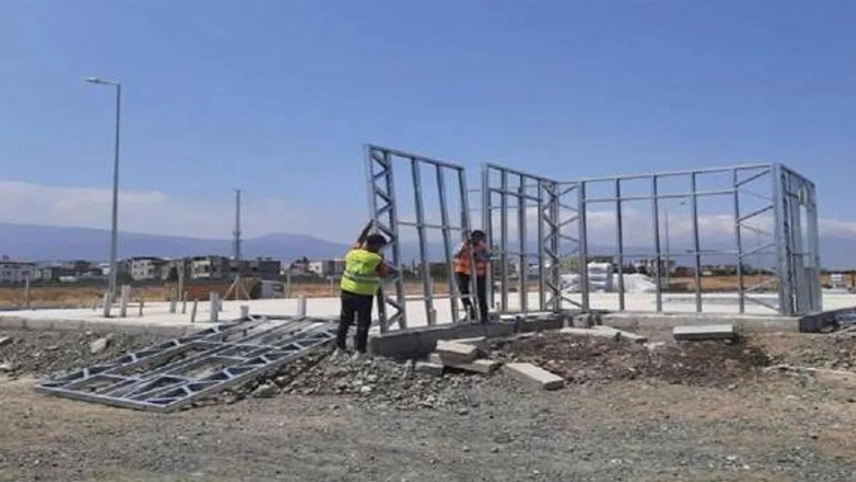 Gaziantep'te 'Osmangazi Evleri'nde çalışmalar tam gaz