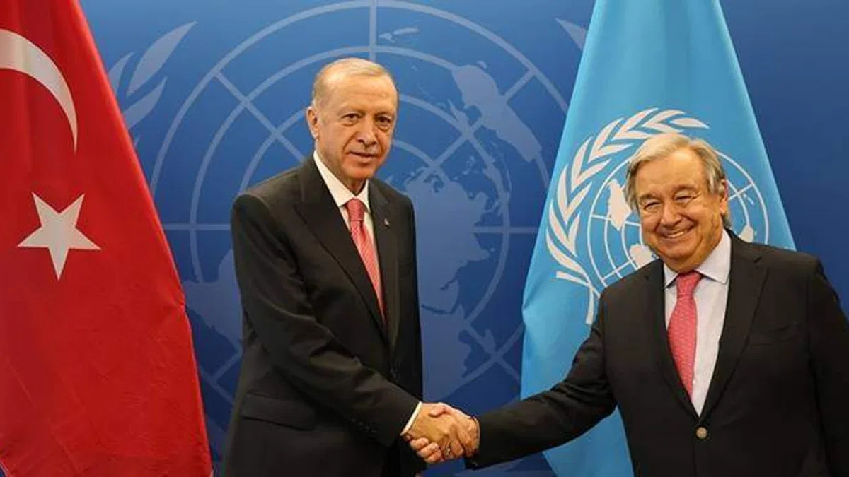 AB Komisyonu Başkanı von der Leyen, Guterres ve Cumhurbaşkanı Erdoğan'ı kutladı