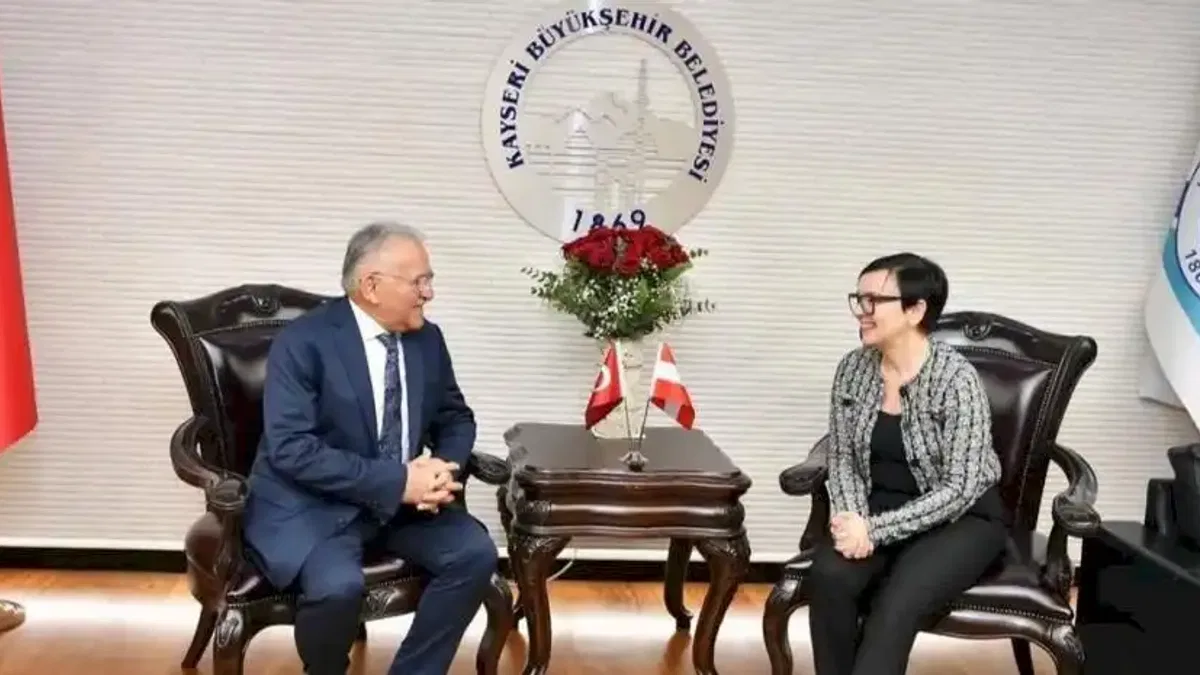 Avusturya Ankara Büyükelçisi'nden Büyükkılıç'a ziyaret