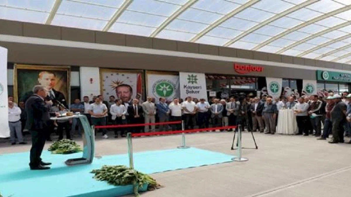 Kayseri Şeker'den önemli açılış