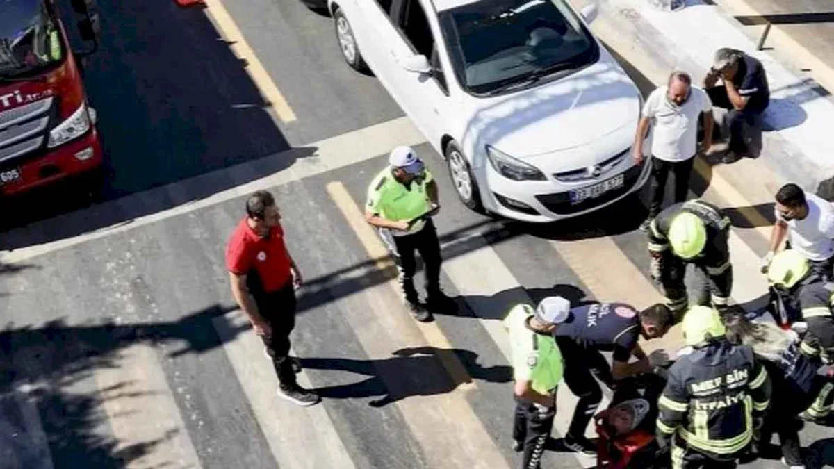 Mersin’de trafik güvenliği tatbikatı: Bir Kural, Bir Ömür