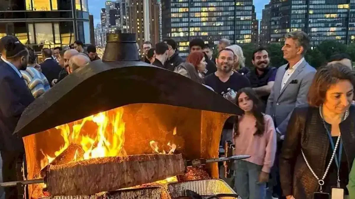 Erzurum’un Cağ Kebabı New York’ta tanıtıldı