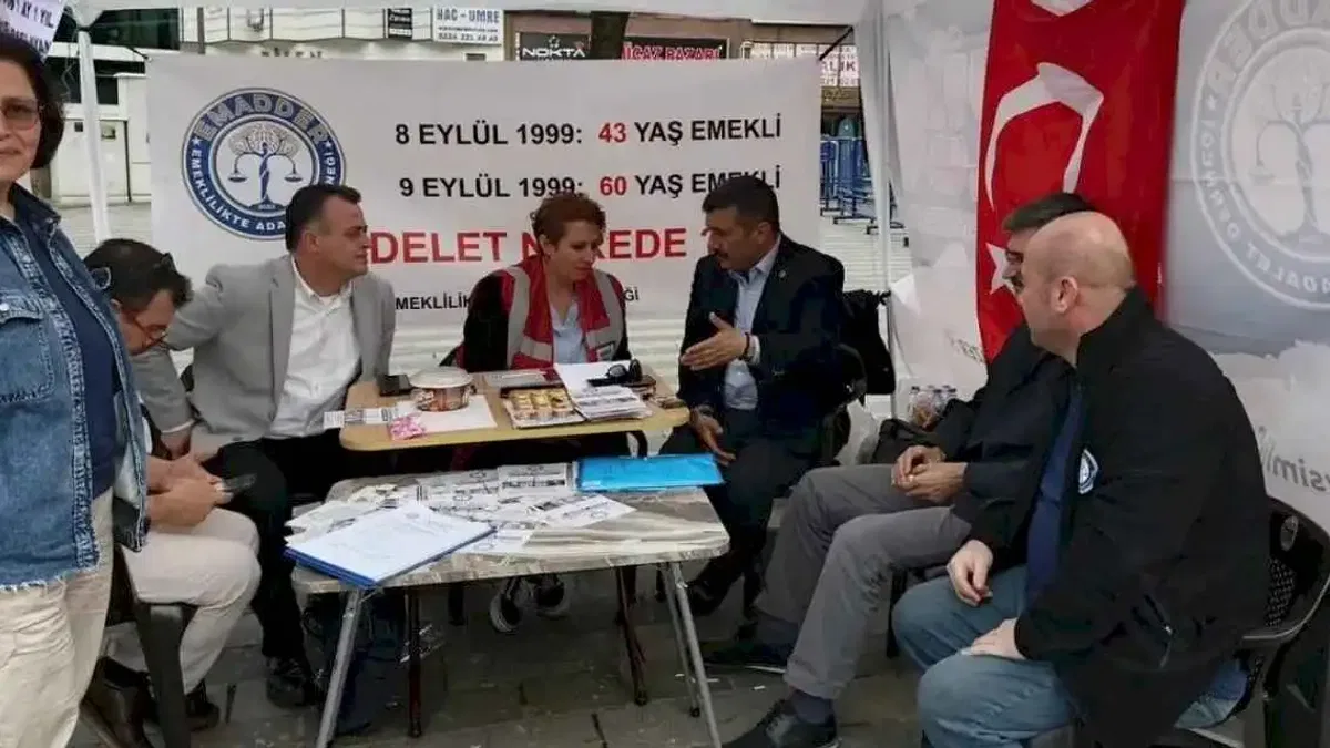 EMADDER Bursa’da sesini kademeli emeklilik için yükseltti