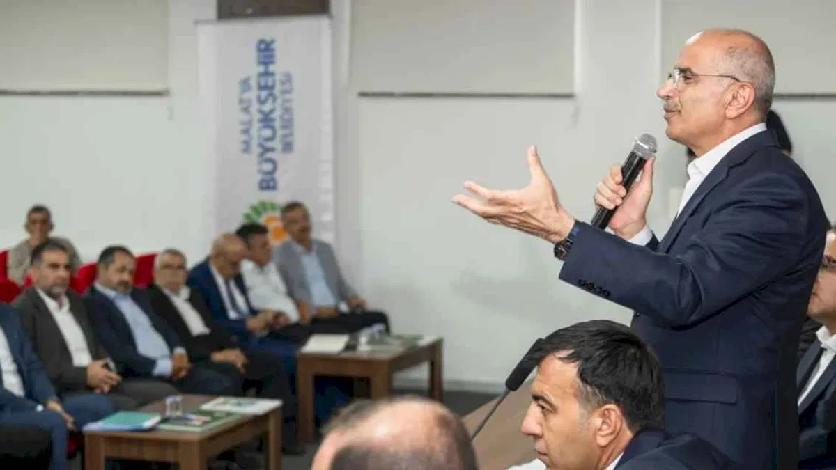 Malatya Büyükşehir'den Pütürge'ye ziyaret