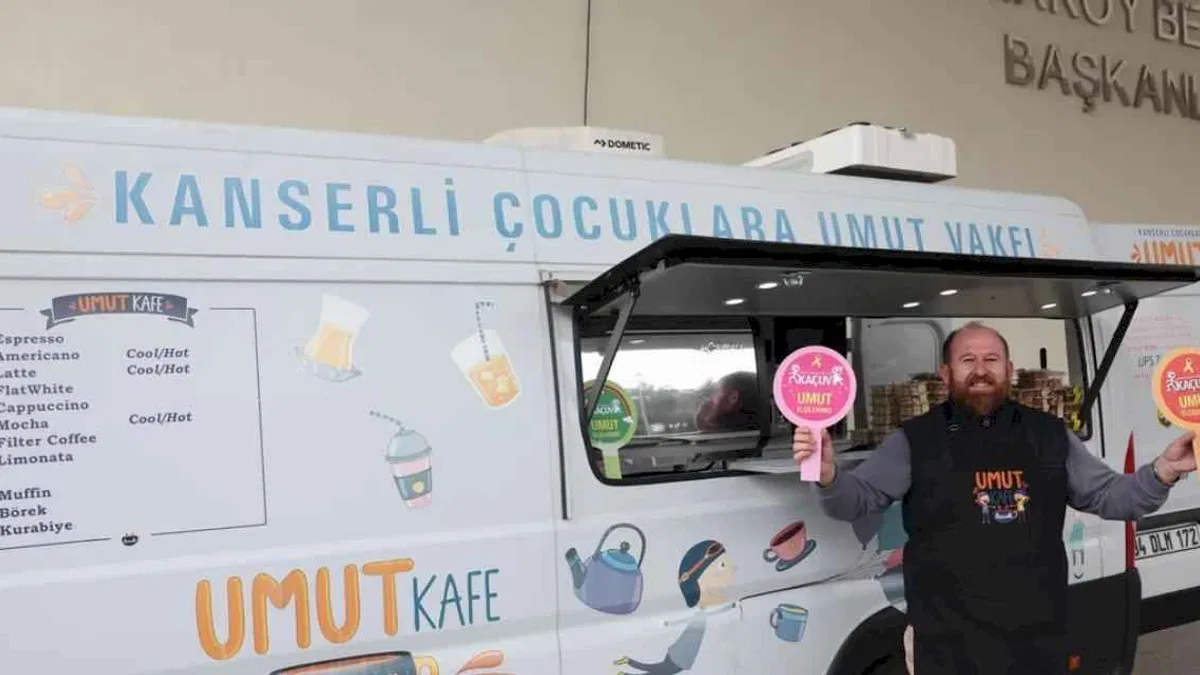 'Umut Kafe' çocukların hayatına dokunuyor