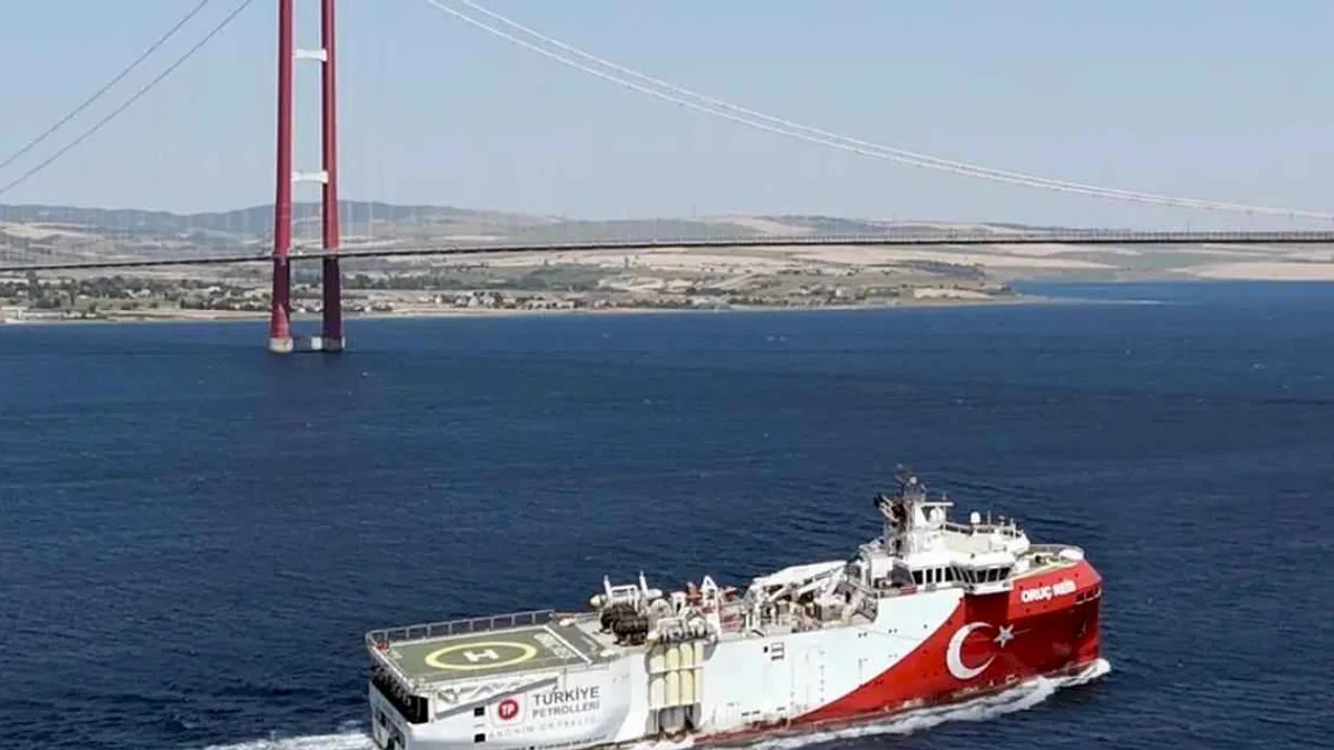 'Oruç Reis' tarihi görevden Mavi Vatan'a döndü