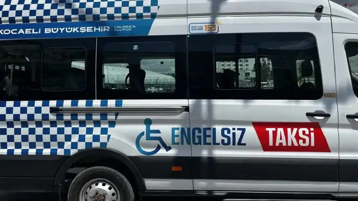 Kocaeli'nde 'Engelsiz Taksi' 6 ayda 13 bin kez yola çıktı