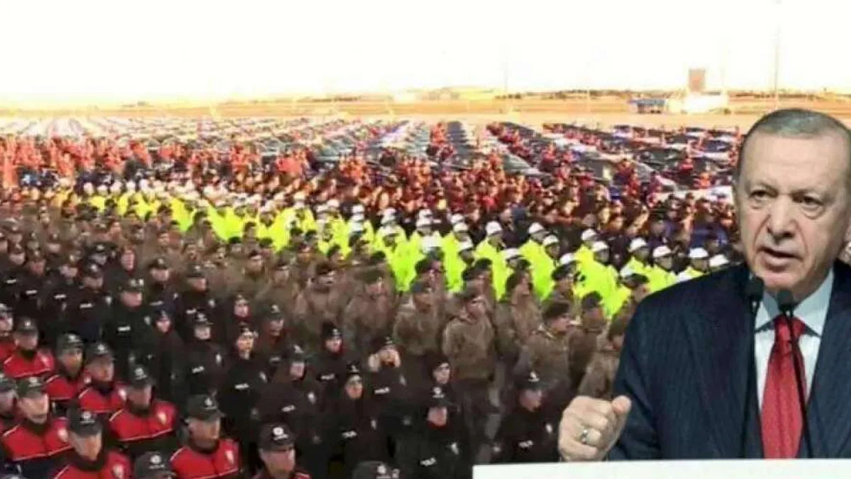 6 bin 992 polis göreve başladı