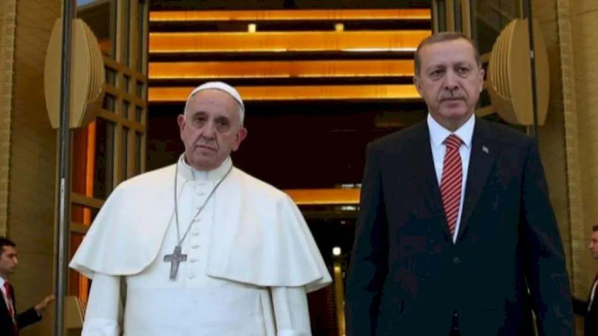 Cumhurbaşkanı Erdoğan'dan Papa ile Gazze görüşmesi