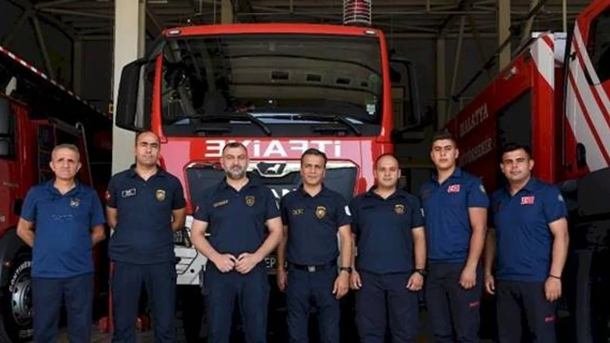 Malatya itfaiyesi eğitim verecek