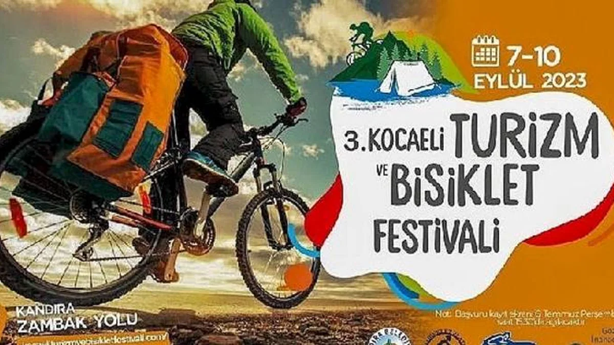 3. Kocaeli Turizm ve Bisiklet Festivali başlıyor