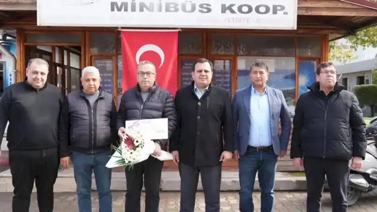 Başkan Durmuş’tan duyarlı şoföre hediye çeki