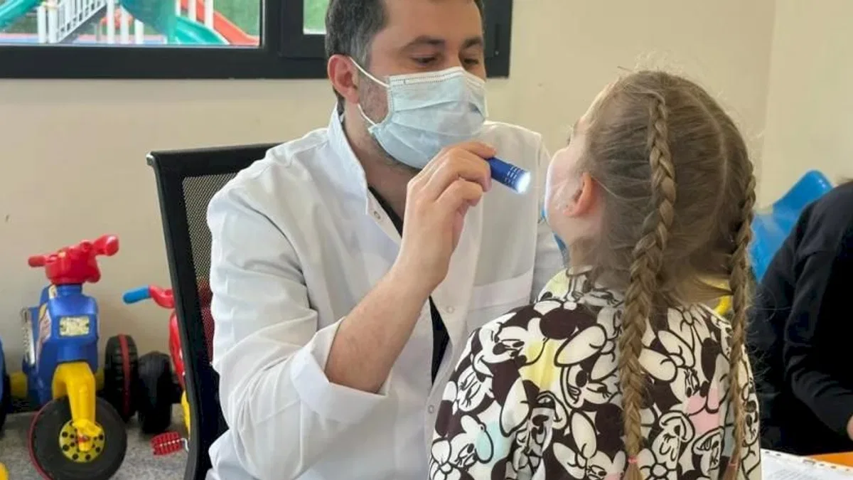 İstanbul'da 'Yuvamız Bakırköy'de miniklere sağlık taraması
