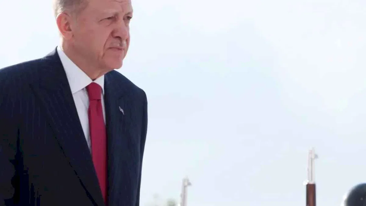Cumhurbaşkanı Erdoğan KKTC'de