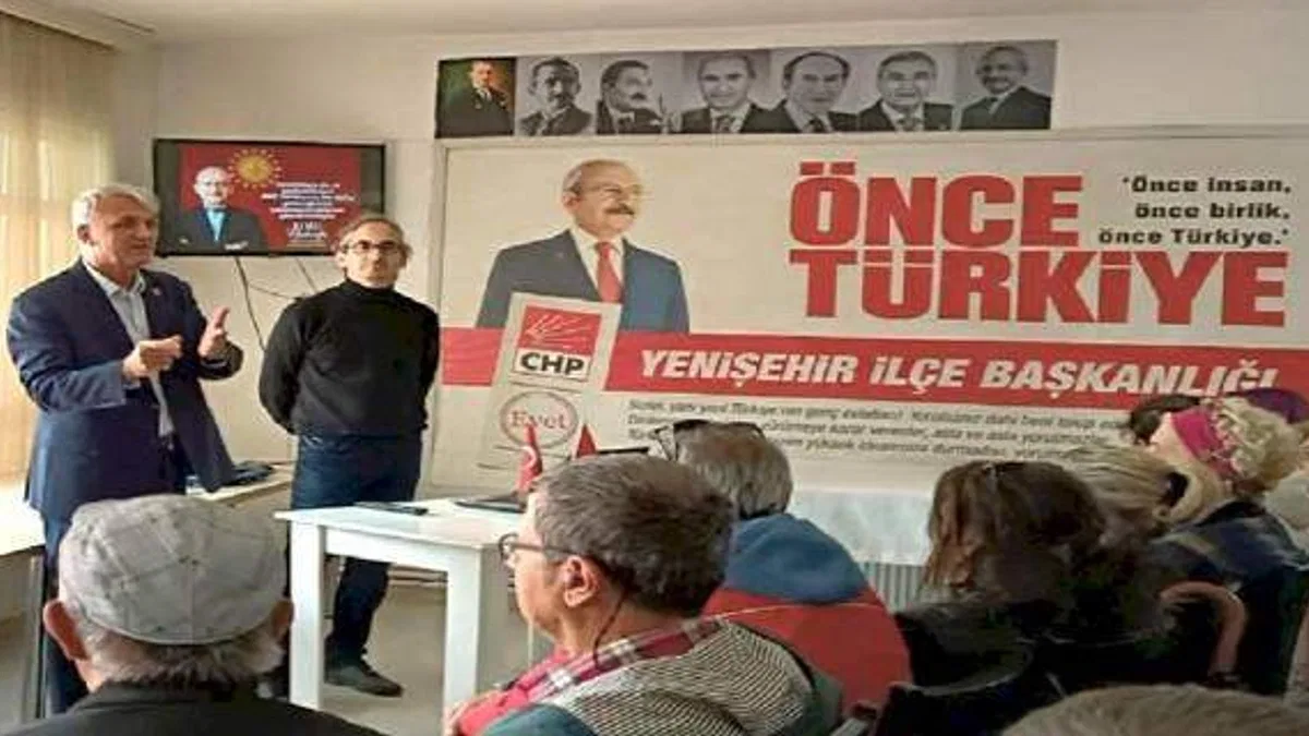 Yenişehir CHP'den sandık güvenliği toplantısı