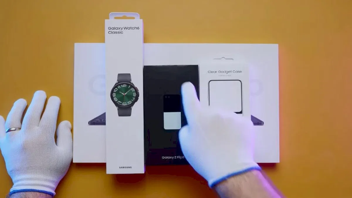 Samsung Galaxy Tab S9 Ultra, Watch 6 Classic ve Flip 5 Kutu Açılışı