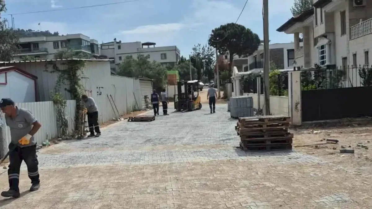 Muğla'da Milas Belediyesi ilçe genelindeki çalışmalarını sürdürüyor