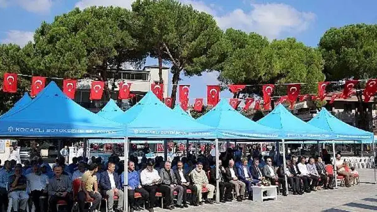Ümmet Camii Dualarla Açıldı