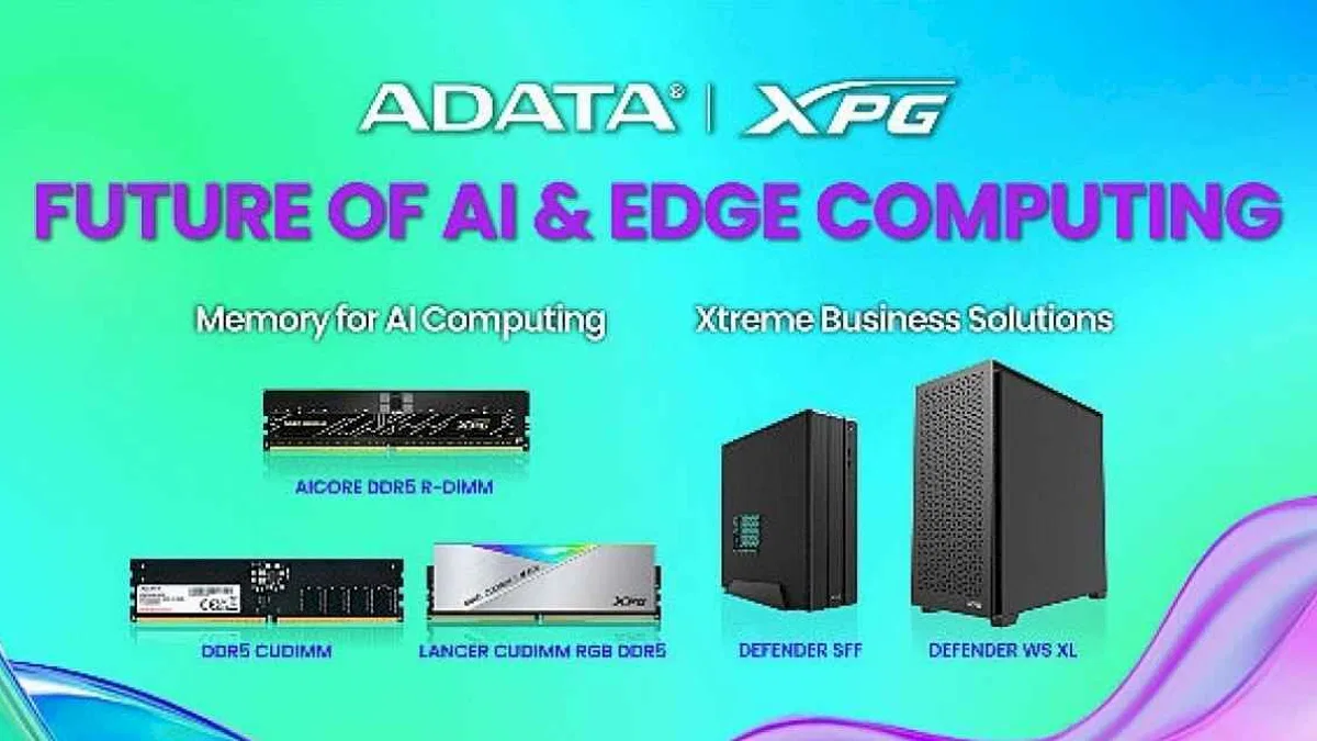 ADATA CES 2025'te AI Dönemi Üzerine Yeni Bir Perspektif Ortaya Koyuyor
