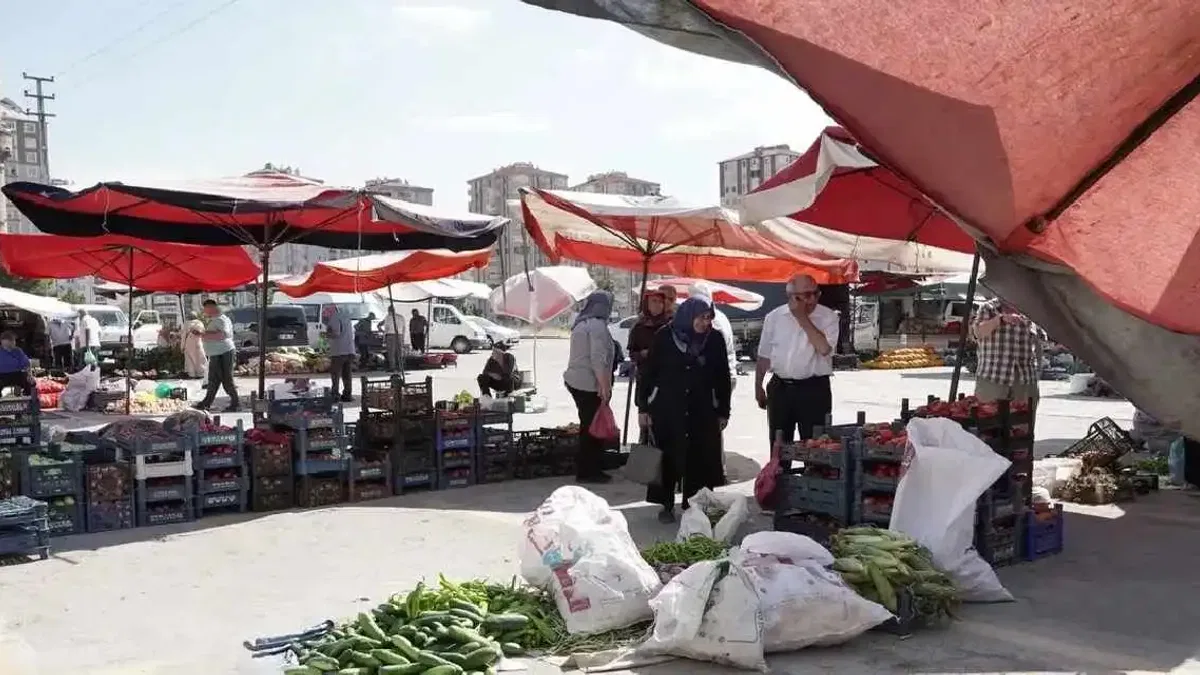 Kayseri Melikgazi'de 'Üretici Pazar'ları yüz güldürüyor