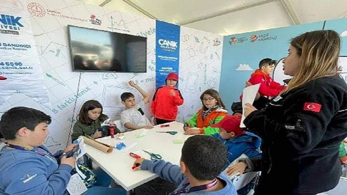 Canik TEKNOFEST'e Gençlerin Odak Noktası Oldu
