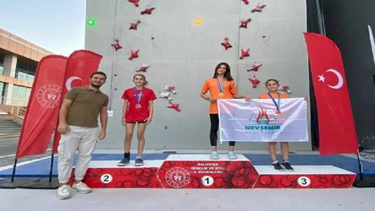 Nevşehirli sporcuların madalya 'Zafer'i