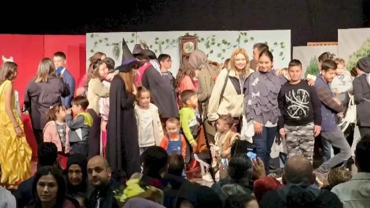 Gölcük'te çocuklar eğlenceye doydu