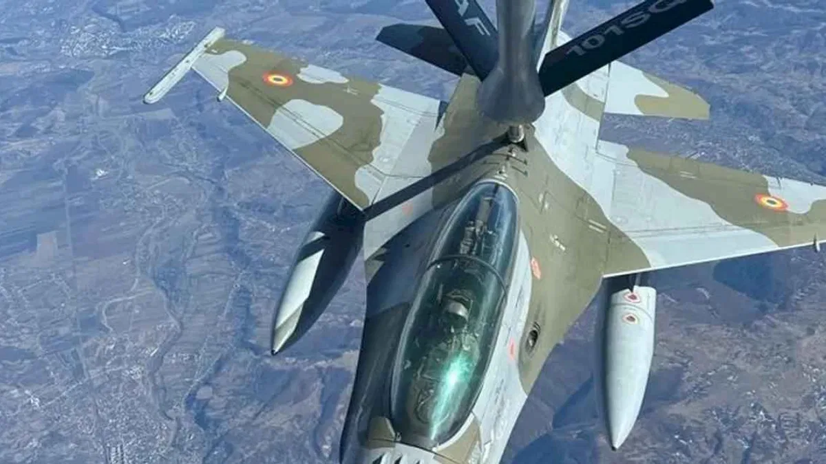 Hava Kuvvetleri'nden Romanya'da eş güdümlü teyakkuz