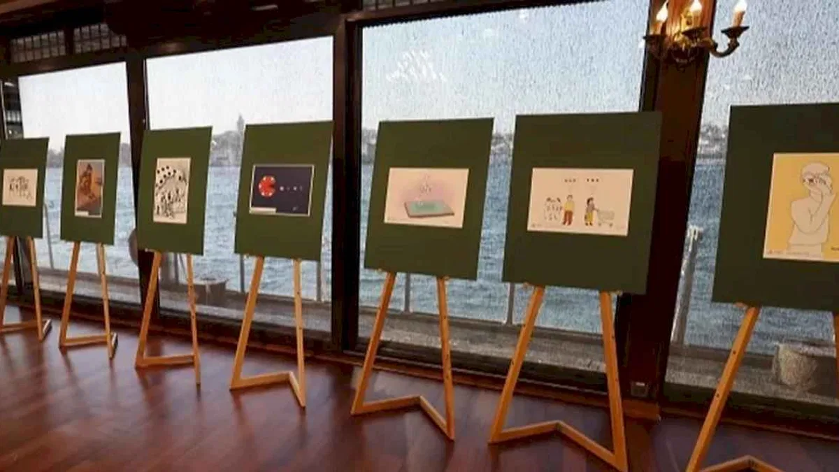 Yeşilay uluslararası karikatürleri ödüllendirdi