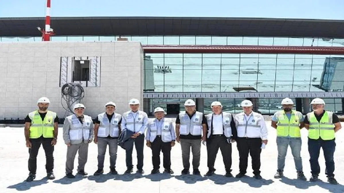 Kayseri Havalimanı'nda yeni terminal heyecanı