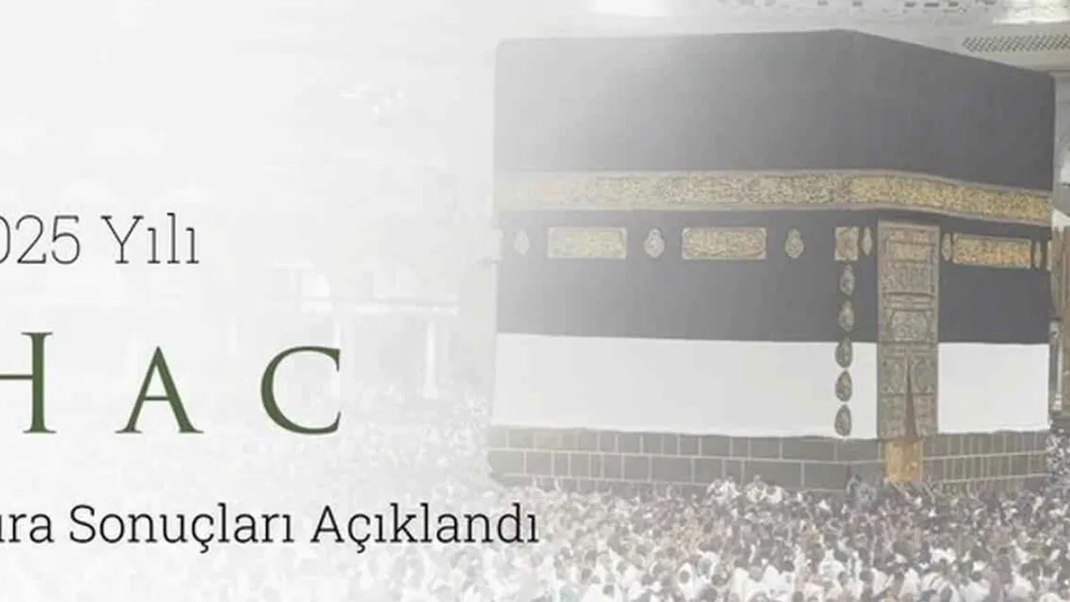 Hac kura sonuçları e-devlet'te