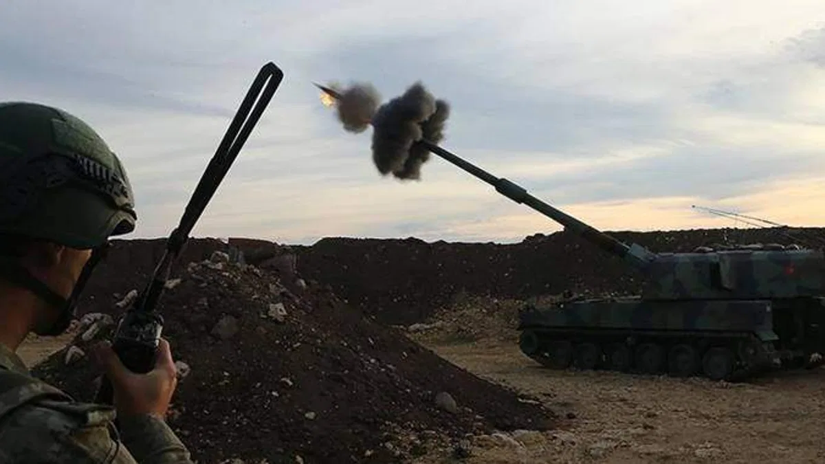 Terör örgütü YPG/PKK'ya ‘cezalandırma atışları’ yapıldı
