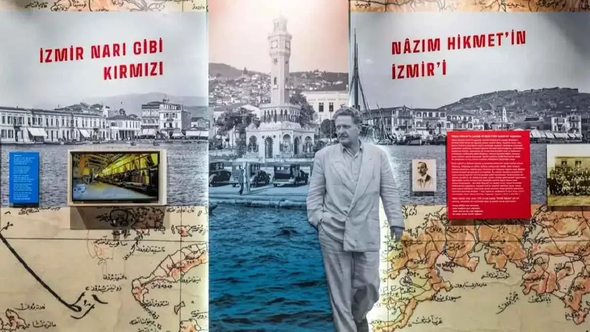 Nâzım Hikmet sergisi İzmir'de açıldı