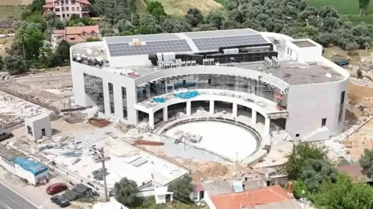 Muğla'da Milas Kültür Merkezi’nin yüzde 77’si tamamlandı