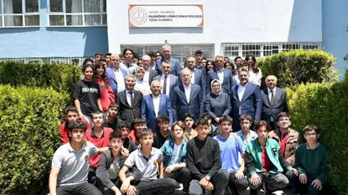 Başkan Büyükkılıç’a Pazarören Fen Lisesi’nden duygulandıran sürpriz