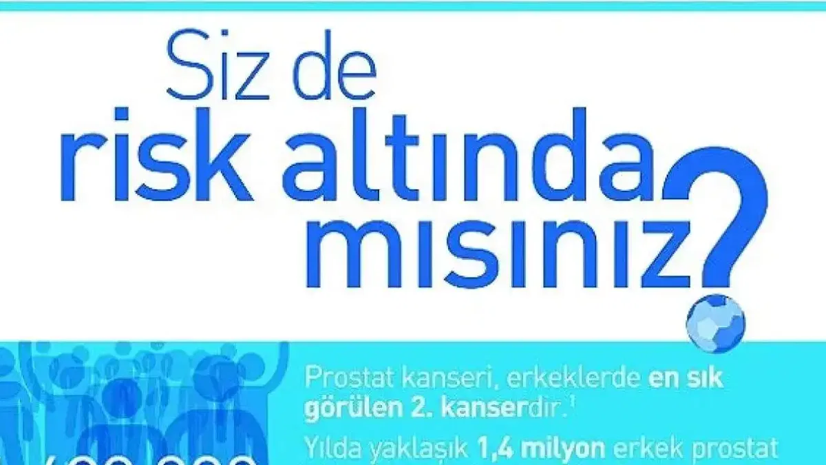 Artık Prostat Kanserine Karşı Top Sende, Geç Kalmadan Haydi Kontrole!