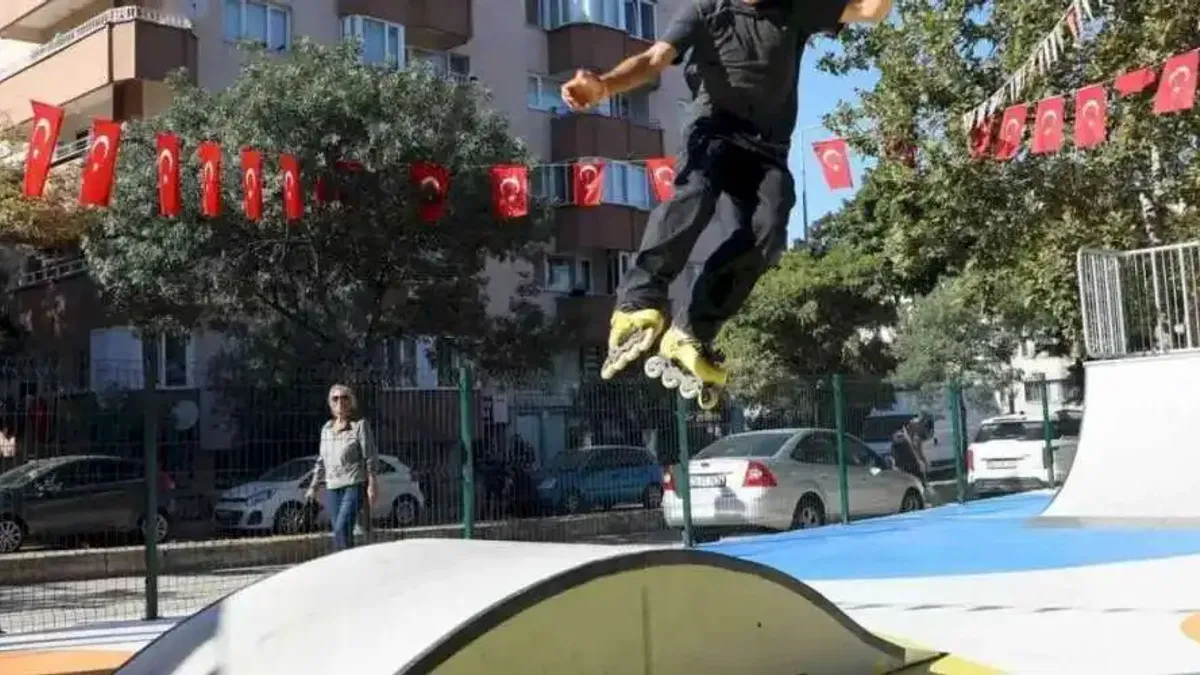 Mudanya'nın ilk KayKay Parkı hizmete girdi