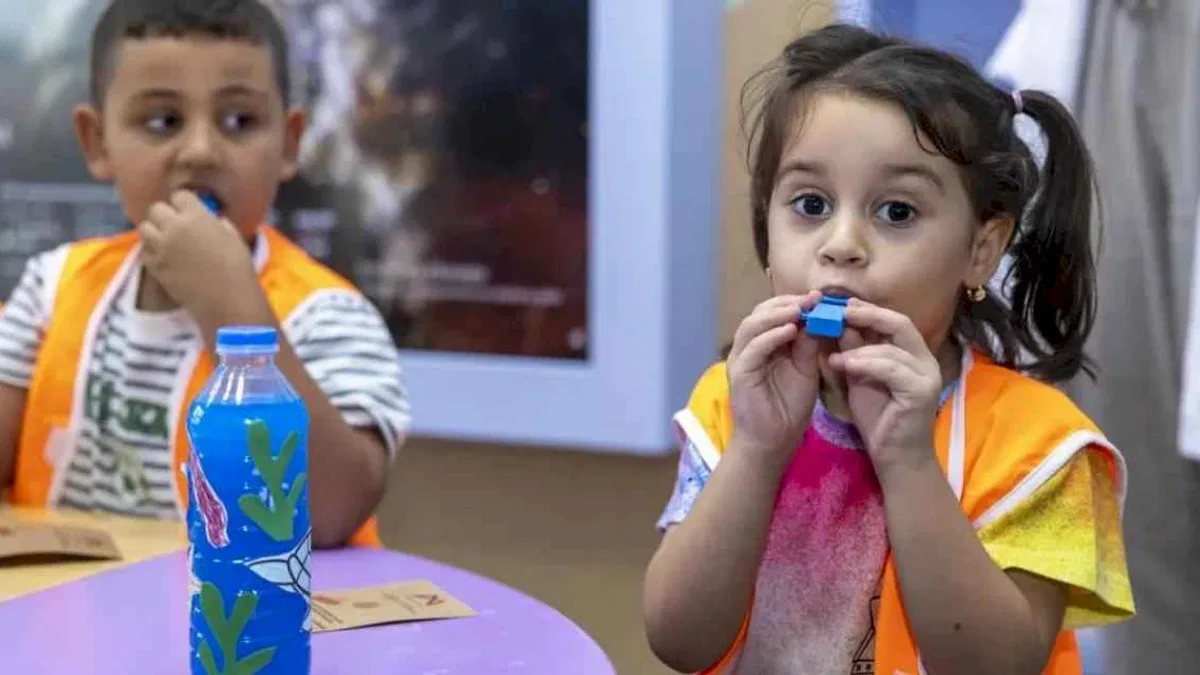 Mersin’de çocuklara sıfır atıkla afet bilinci kazandırıldı