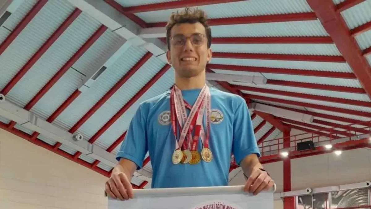 Sakaryalı sporcu Selim Kerem tarih yazdı