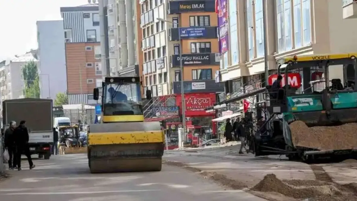 Van sokakları şantiyeye döndü