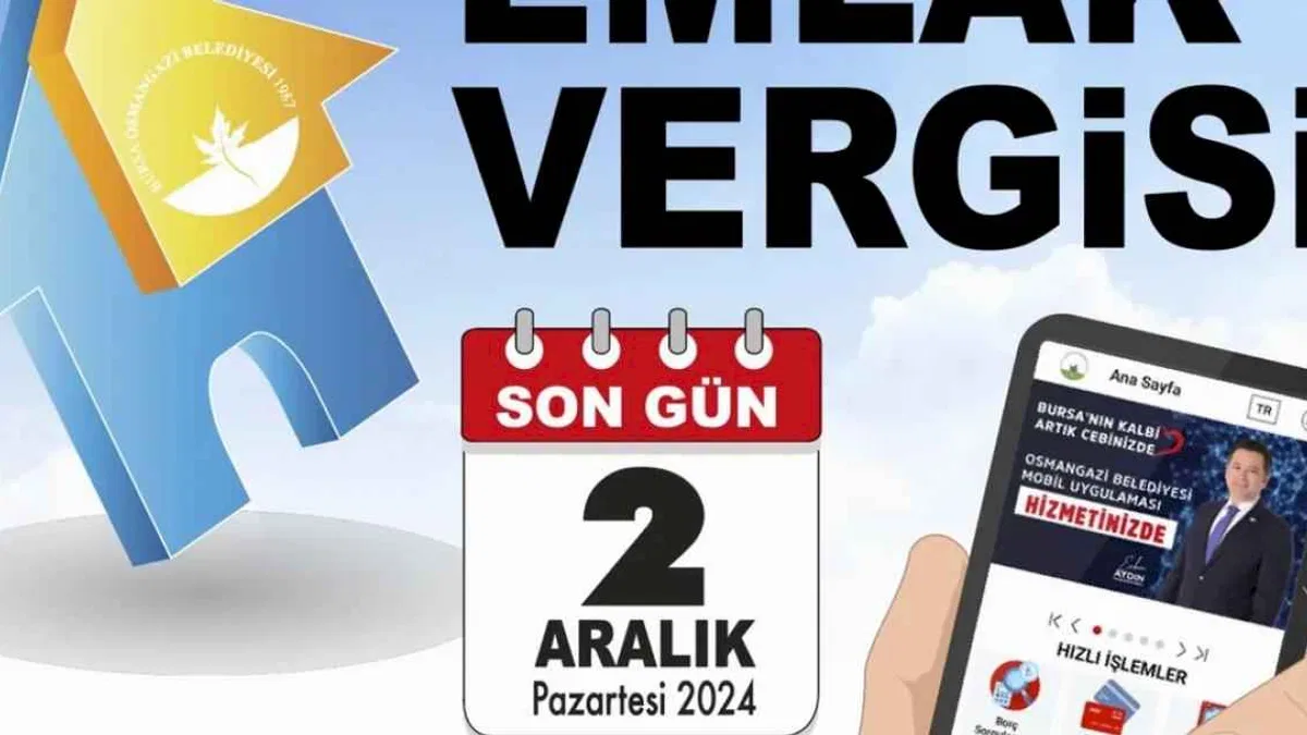 Bursa Osmangazi’nden vergi ödeme kolaylığı