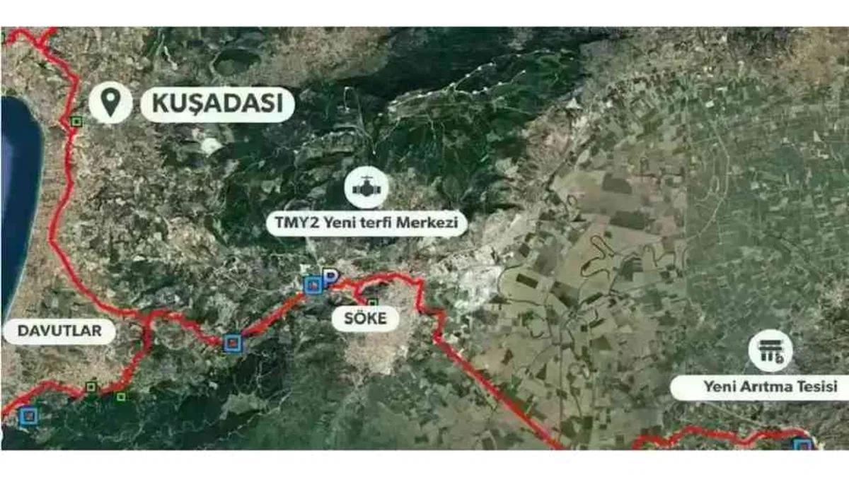 Kuşadası ve Söke’nin su güvencesi artıyor
